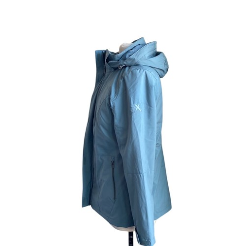 Abrigo para mujer ZEROXPOSUR talla pequeña azul resistente al viento - Imagen 5 de 9