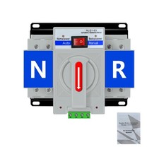 110V 2P 63A Dual Power Automatic Transfer Switch, CE Certified ATS Generator ...
