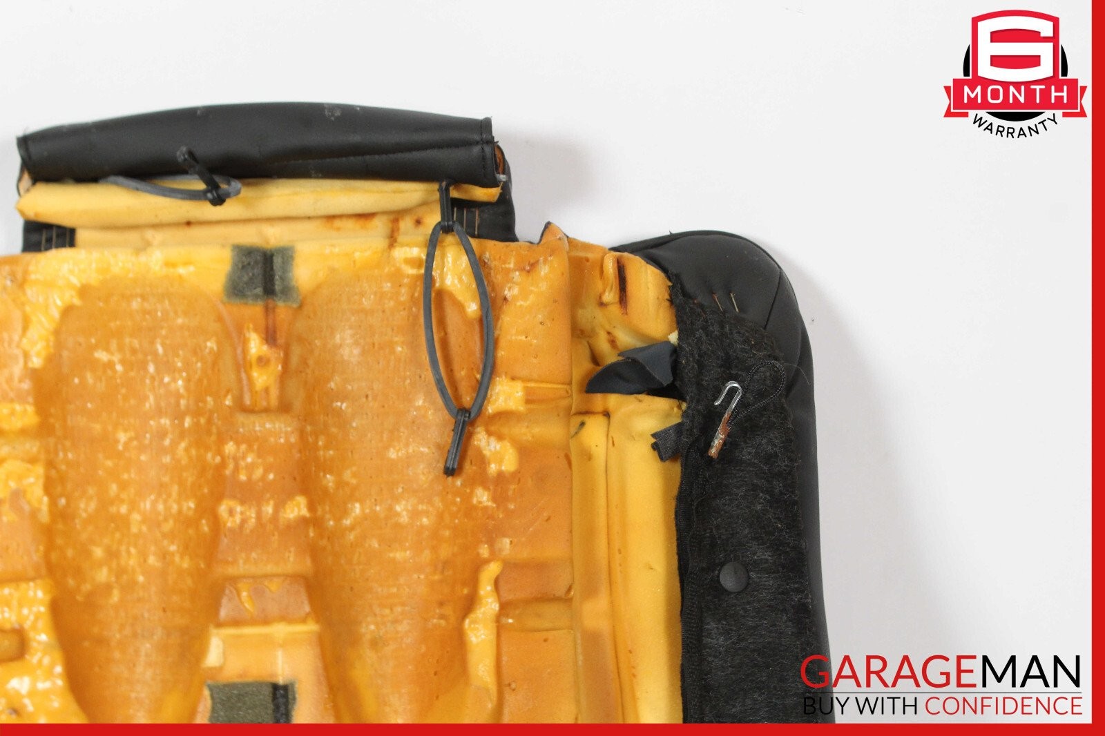 03-08 Maserati Quattroporte M139 Rear Left Side Lower Bottom Seat Cushion OEM