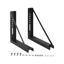 24"*18" Welding structure truck tool box mounting bracket kit black MT018028