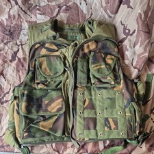 Genuine British Army Flak Vest ECBA Covers ,soft Filler 180/116 & sapi plates