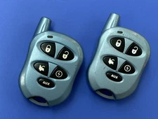 PAIR of  NORDIC START 5-BUTTON REMOTE START TRANSMITTER FOB NAHTDK4 - TESTED