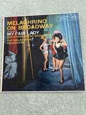 Malachrino On Broadway Selections From My Fair Lady LP Record LPM – 1307