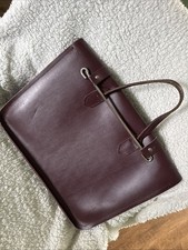 Brown Leather Sheet Music Bag