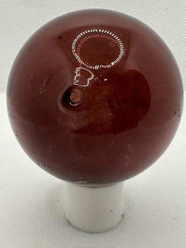 Purple Glass Target Ball from the Old West