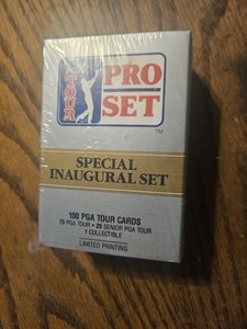 1990 Pro Set PGA Tour Special Inaugural Set 100 Cards - LIMITED PRINTING SEALED 