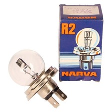 IFA W50 L60 NARVA Gl&uuml;hlampe 24V 55/50W P45t R2 mit E-Pr&uuml;fzeichen DDR-Original