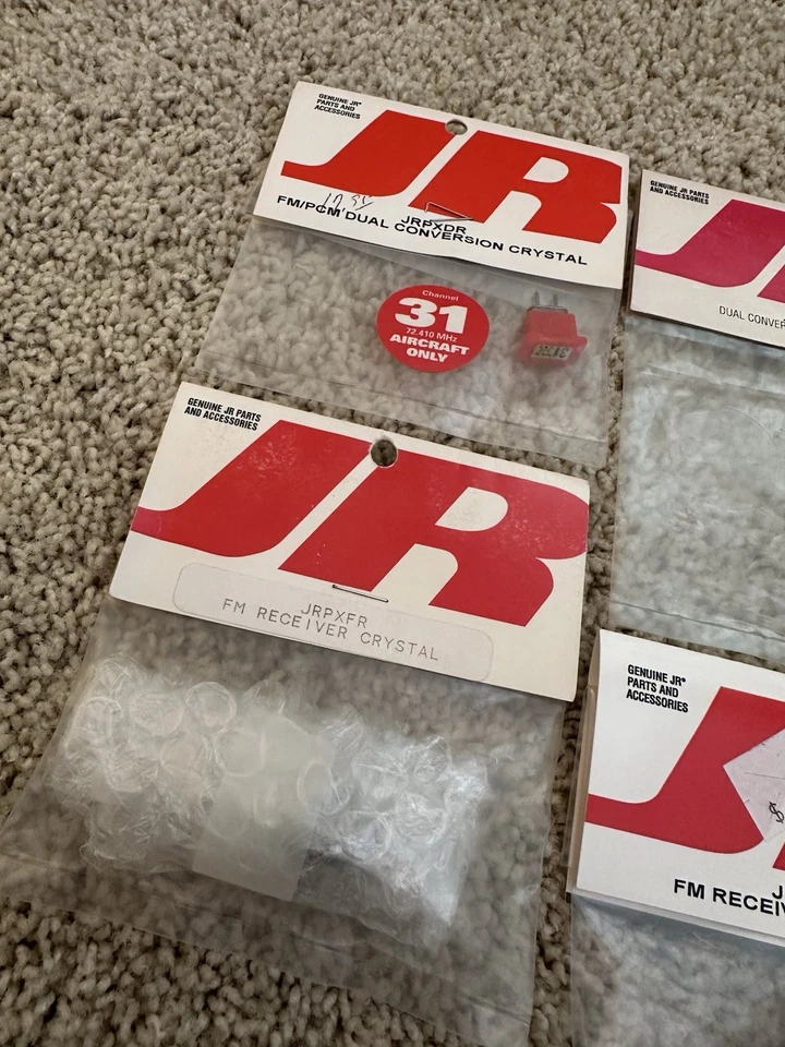 JR Receiver Crystal Lot - Single / Dual - BRAND NEW! - Image 2 of 4