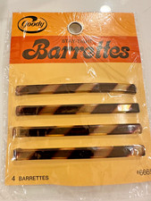 Goody Stay Tight Vintage Vtg Clasp Clip Hair Barrettes 3  USA 1975 NEW NOS 6665