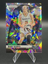 2024 Panini Prizm Card WNBA Cracked Ice Prizm-#94 MADDY SIEGRIST 