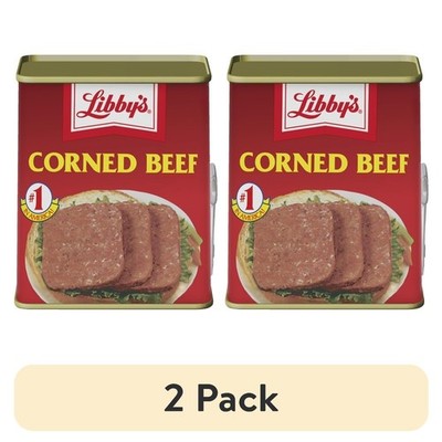Canned Corned Beef 12 oz High Protein 14g per Serving 2 Pack