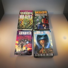 Alan Dean Foster Sci-Fi Lot 4 First Edition HCDJ Humanx & Ace Originals Mint
