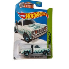 2015 Hot Wheels #215 Workshop-Heat Fleet '78 DODGE LI'L RED EXPRESS TRUCK White