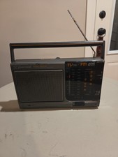 EMERSON MODEL 3-BAND AR2470 INSTANT WEATHER BAND TV/AM/FM PORTABLE RADIO AC/DC