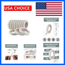 Masking Tape for General Purpose Painting, 3/4 inch x 55 Yards x 12 Rolls 660...