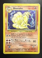 1999 ninetales pokemon card value Holo Rare Ninetails Pokmon Base Set PSA 8 Kollector's Nest choose 1 and switch it with his or her Active Pokemon 1999 Pokemon Base Set NINETALES
