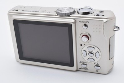 Panasonic Lumix DMC-LX1 Leica lens DIGITAL CAMERA SILVER 8.4MP B
