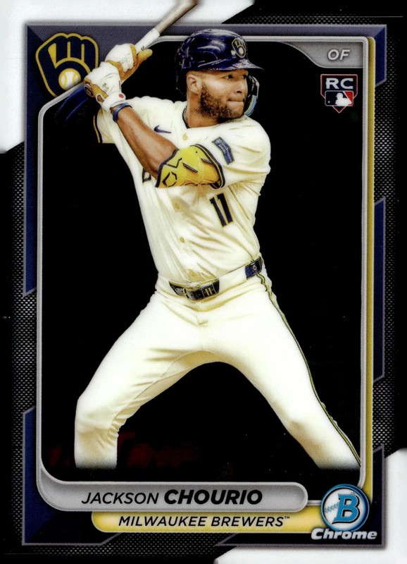 2024 Bowman Chrome Jackson Chourio #69 RC