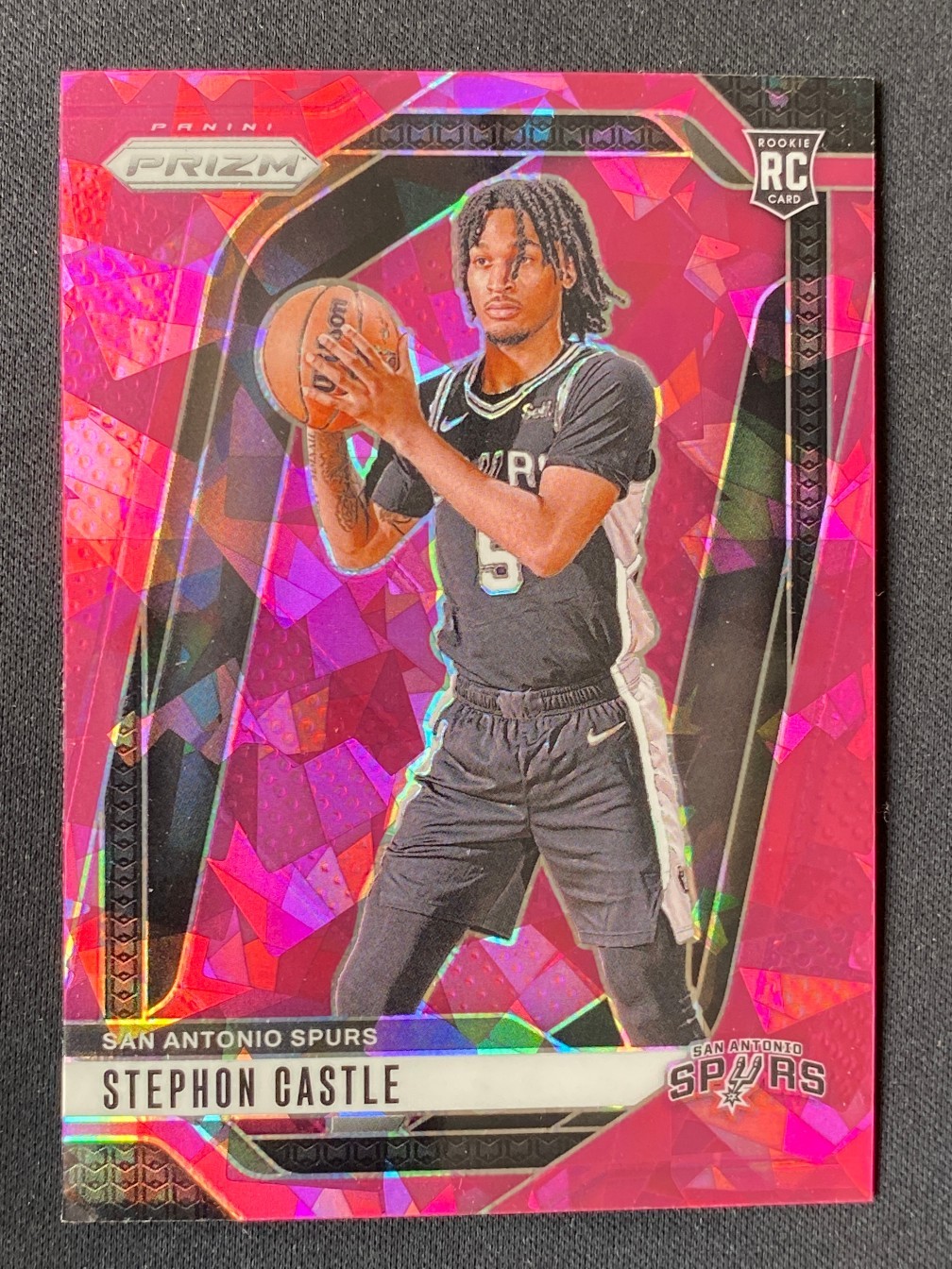 Stephon Castle 2024-25 Panini Prizm RC Pink Ice #234