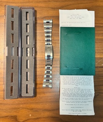 Rolex Datejust 41 Mens Oyster Bracelet 72610 21mm Steel Band Watch 126334 126300