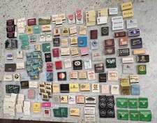 LARGE Vintage Mixed Lot of 150+ Match Boxes, Matchbooks Restaurants Hotels
