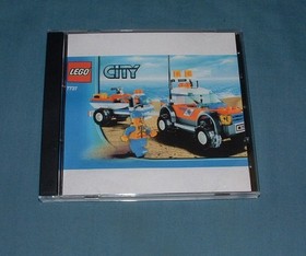 TOWN: CITY, COAST GUARD 4WD & JET SCOOTER SET 7737 - LEGO - 2008 - USED
