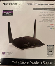 Netgear AC1200 WiFi Cable Modem Router C6220 - Open Box DOCSIS 3.0