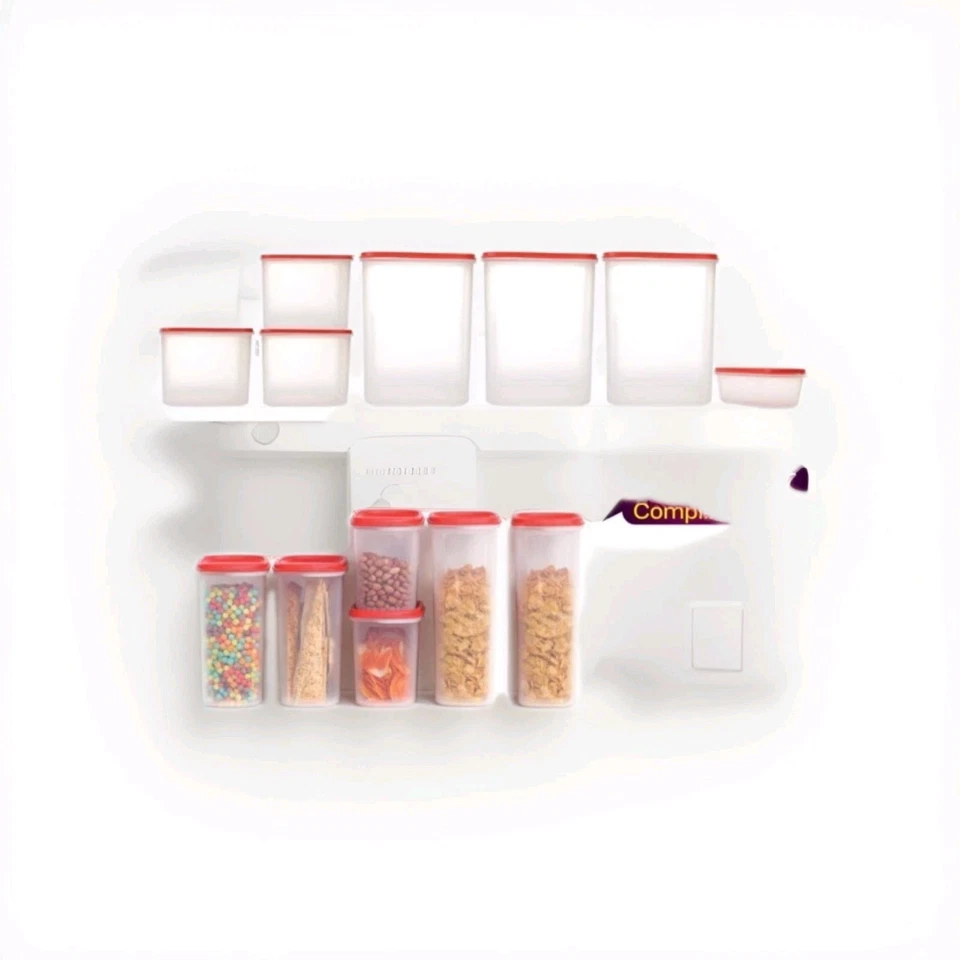 Tupperware Smart Savers & Smart Storer Set Of 13 piece SpecialChristmas Gift Set - Image 2 of 3