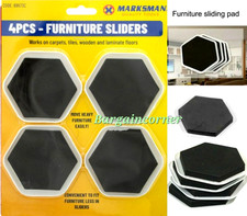 Furniture Sliders 70mm Bed Sofa Table Easy Gliders Heavy-duty Floor Protector 