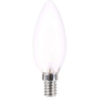 Lightme Led Filament Leuchtmittel Kerze 2W = 25W E14 Matt 250Lm Warmweiß 2700K
