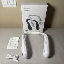 AMACOOL Bladeless Neck Fan Portable Personal Fan 5000mAh Rechargeable Battery