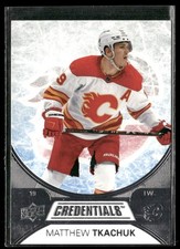 2021-22 Upper Deck Credentials #19 Matthew Tkachuk Calgary Flames Hockey Card