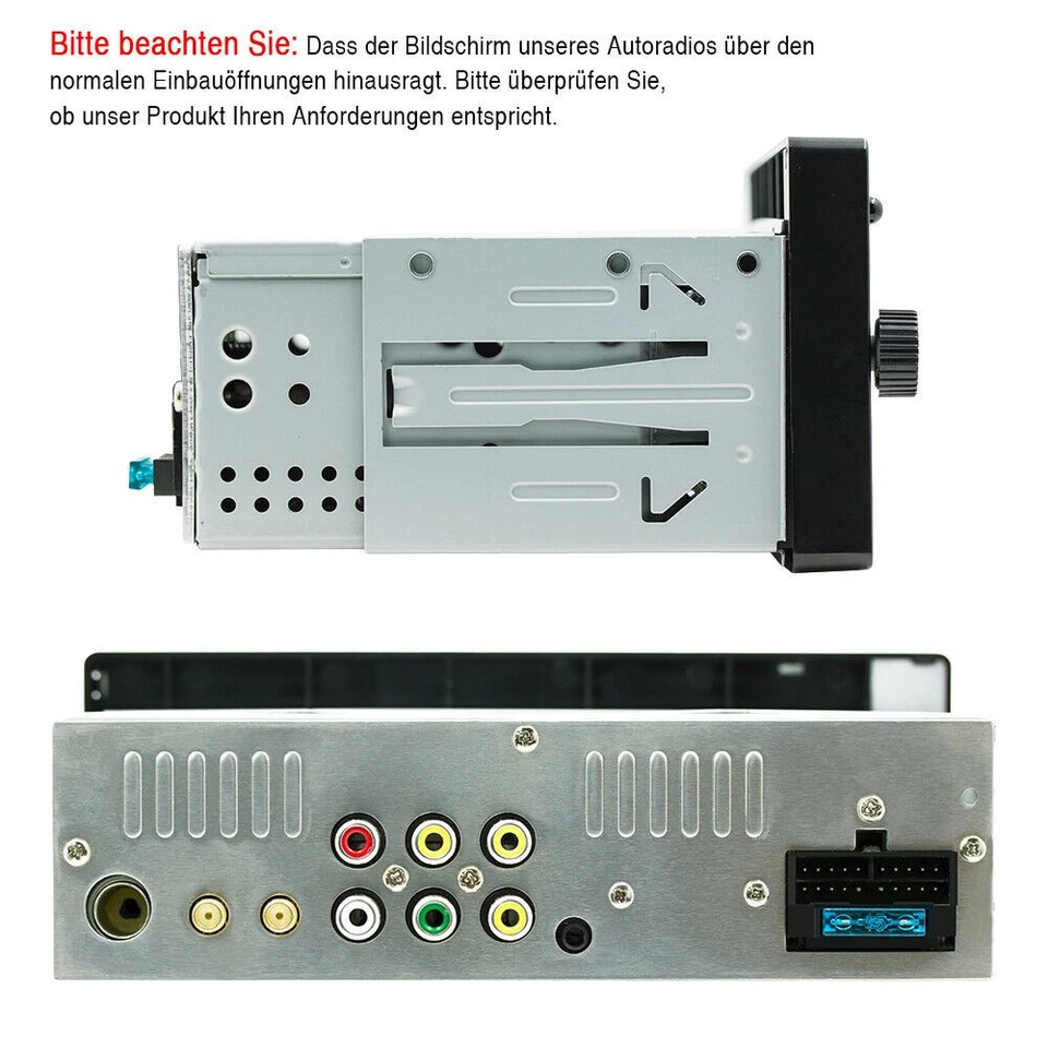 DAB+ 6.86 Zoll 1 DIN Android 15 2+32G Autoradio CarPlay GPS NAVI RDS WIFI BT KAM - Bild 3 von 4