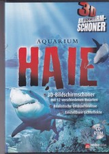 -076- Aquarium Haie - 3D Bildschimschoner - C...