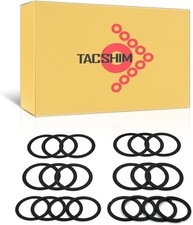 Black Small OD 1/2x28 1/2x36 Barrel Shim Kit for 9mm 20 Pack 