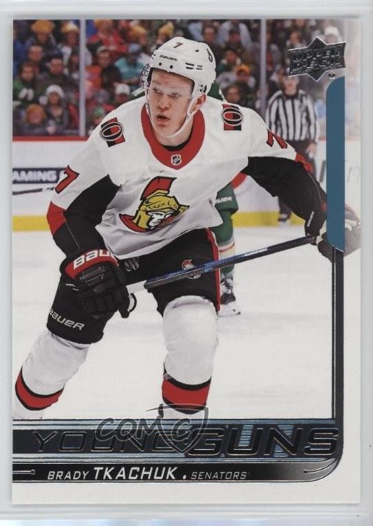 2018-19 Upper Deck Young Guns Brady Tkachuk #499 07se