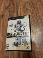 Metal Gear Solid 2: Substance (Microsoft Xbox, 2002) No Manual