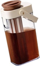 Cold Brew Coffee Maker, 1L/35oz Portable & Durable Iced Tea and Coffee