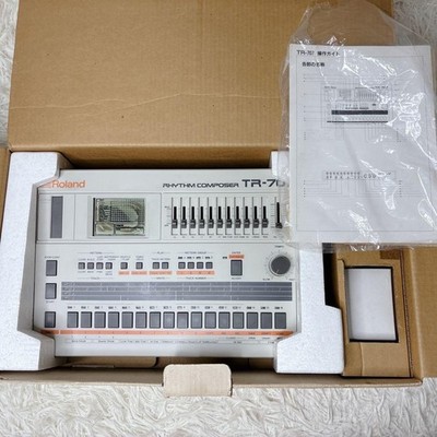 Roland TR-707 Rhythmus Komponist Drum Machine Box Handbuch Netzteil Japan 100 V