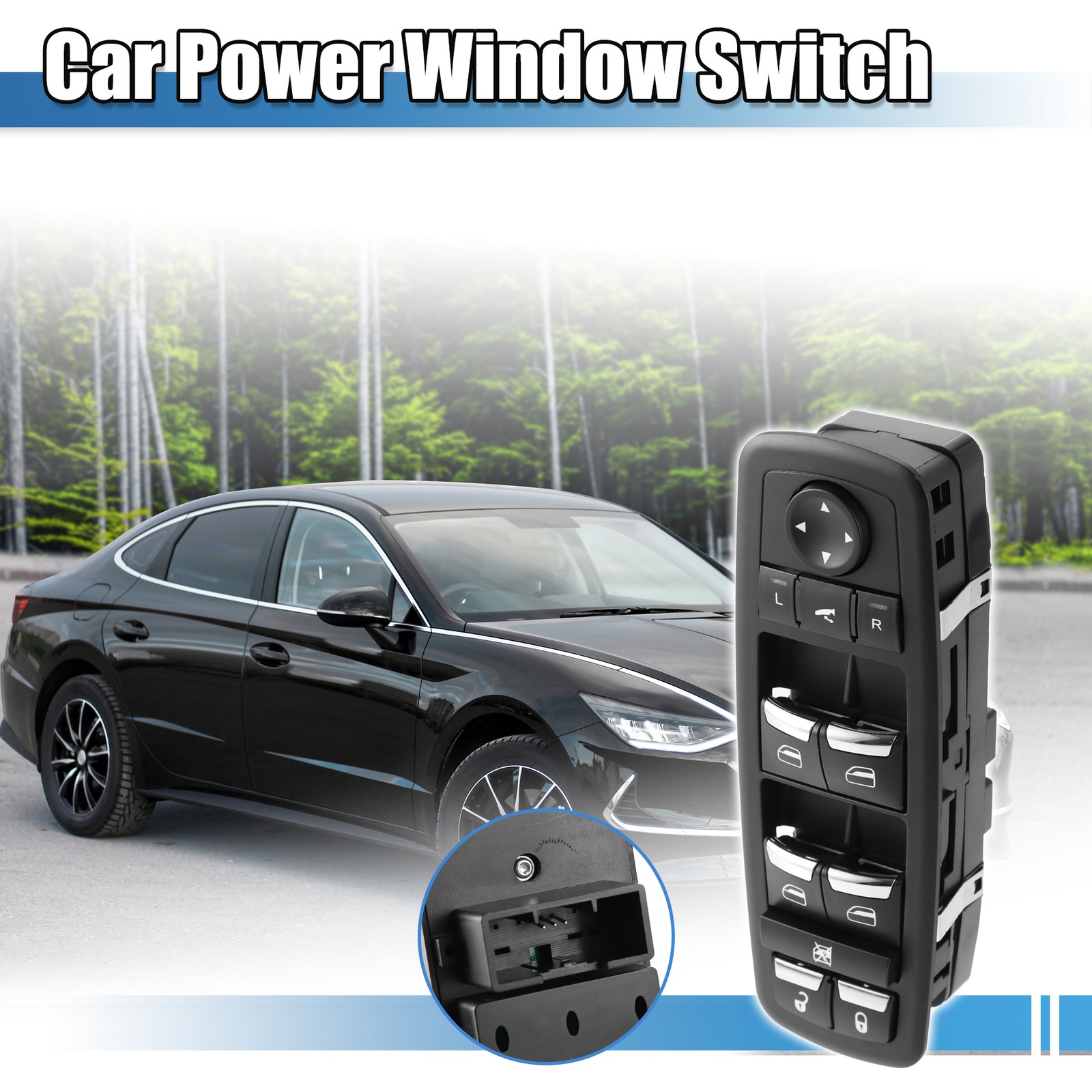 1pcs 670010305 Driver Side Power Window Switch for Maserati Ghibli 2014-2018