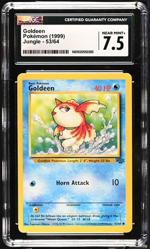 Goldeen (1st Edition) graded CGC 7.5 for sale on eBay