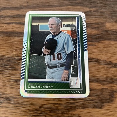 2025 Panini Donruss Jim Leyland #63 Silver Deckel Foil