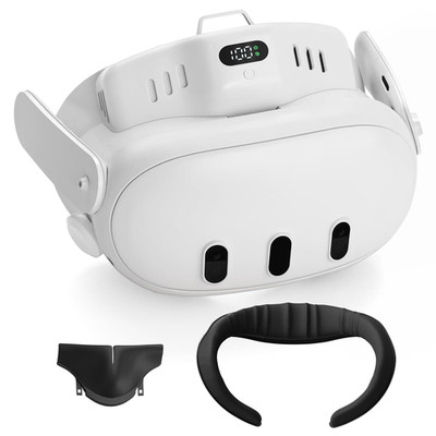 Dual Cooling Fan,Only Compatible with Meta/Oculus Quest 3,Matching Face Cushion＆