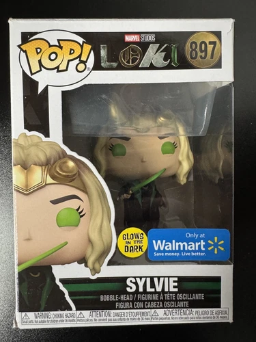 Funko Pop! Marvel Studios: Loki Sylvie #897 (Walmart Exclusive) Glow in the Dark