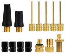 14PCS Air Pump Adapter Kit, with Ball Inflator Needles and Air Pump Nozzles for