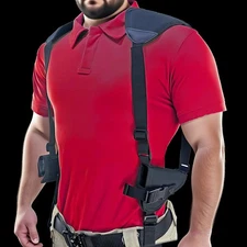 Revolver Shoulder Holster w/Speedloader Holder for J Frame Snub Nose 2" Revolver