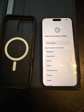 Factory Unlocked Black Apple iPhone 15 Pro Max, BH 90 Great Condition