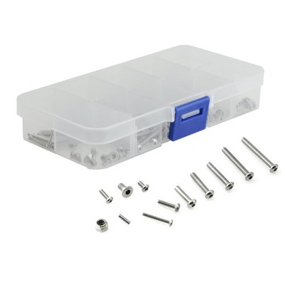 Stainless Steel Nuts Screws M2 M2.5  M1.6 1Box For Ford Romote Control Car 1/18