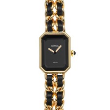 CHANEL Première S H0001 black WATCH 685916