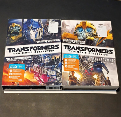 Paramount Transformers - 4 Movies - Michael Bay - Steven Spielberg - Used